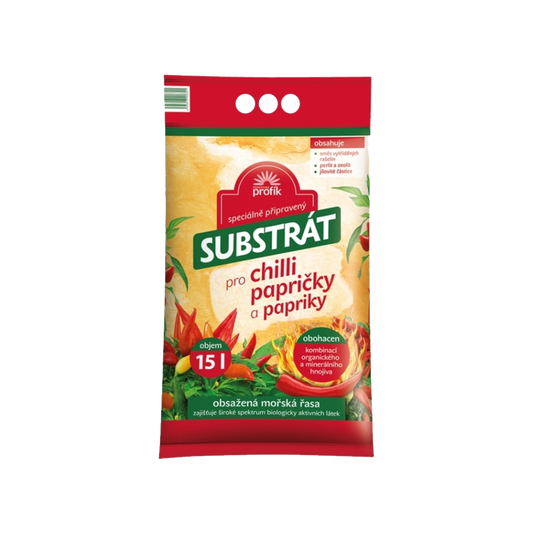 Substrát chilli papričky 15l PROFÍK