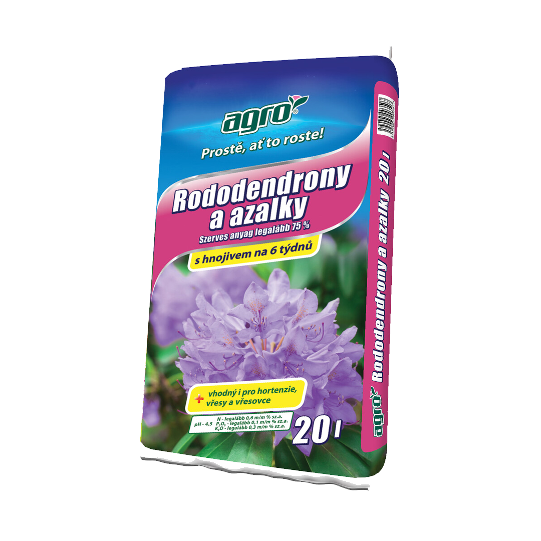 Substrát na azalky a rododendrony 20L Agro CS