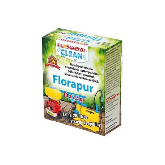 Umývač postrekovačov FloraPur 10x2,5g