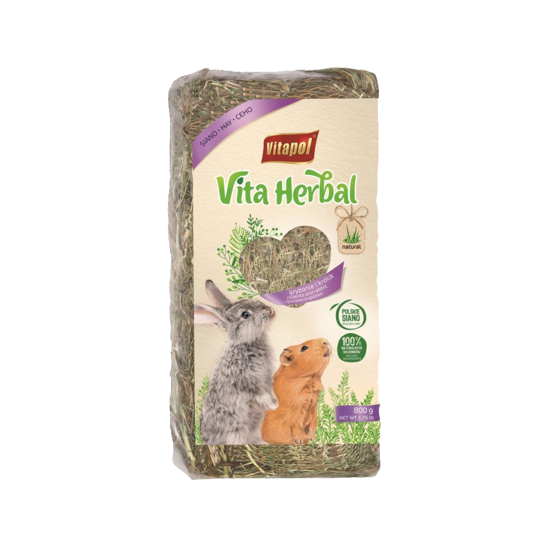 VITAPOL seno pre hlodavce 800g