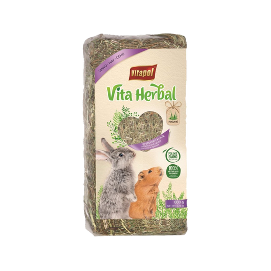 VITAPOL seno pre hlodavce 800g
