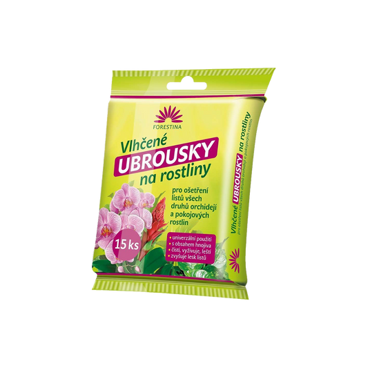 Vlhčené utierky na rastliny